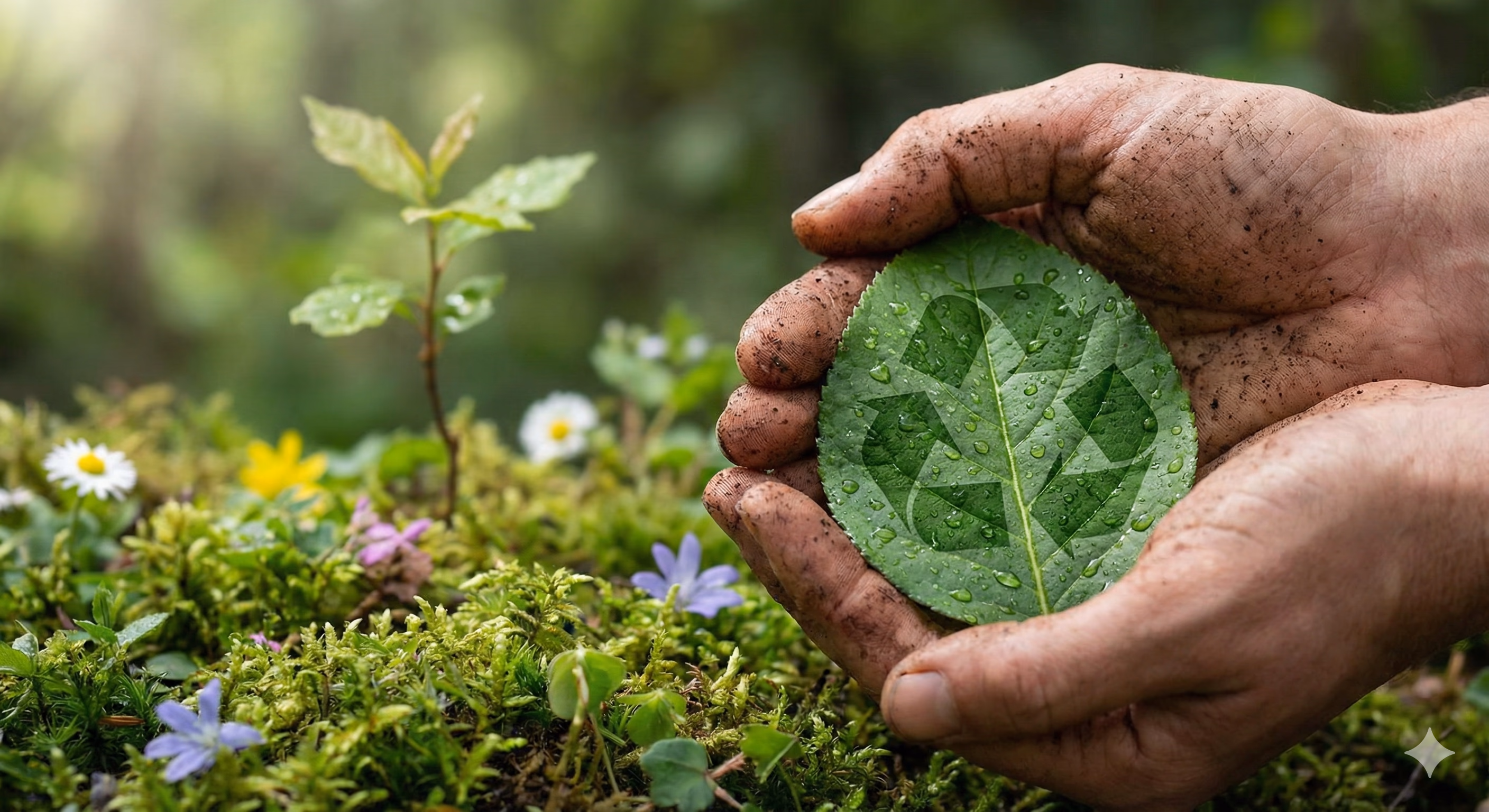 Feuilles vertes écologie
